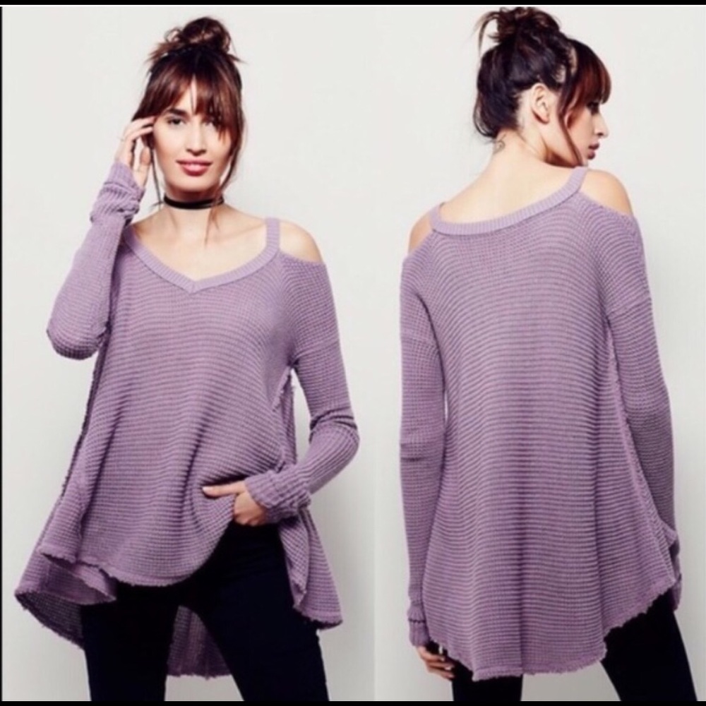 Beautiful free people sweater shirt XS